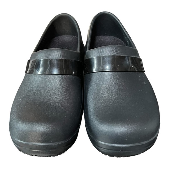 Crocs Black Neria Dual Comfort Shoes Size Woman’s 9 - Picture 1 of 10